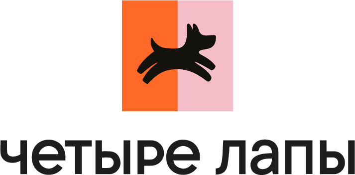 Логотип Четыре лапы